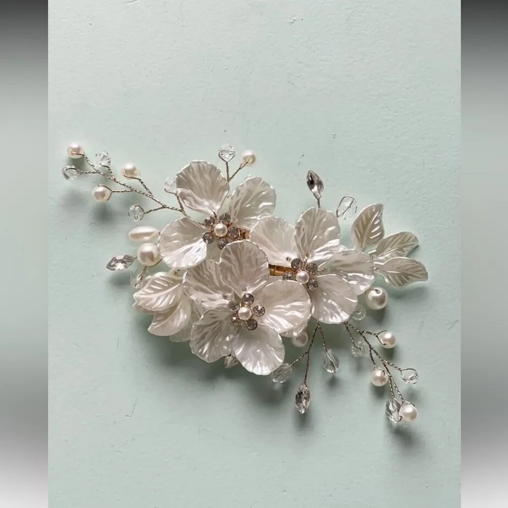 Flower hair clips K44